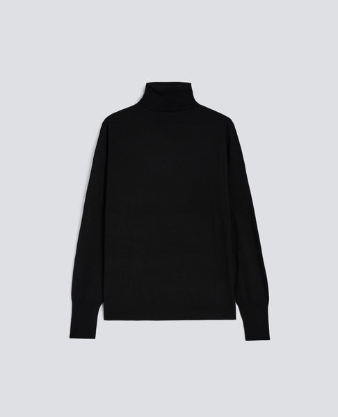 Wool Turtleneck Sweater