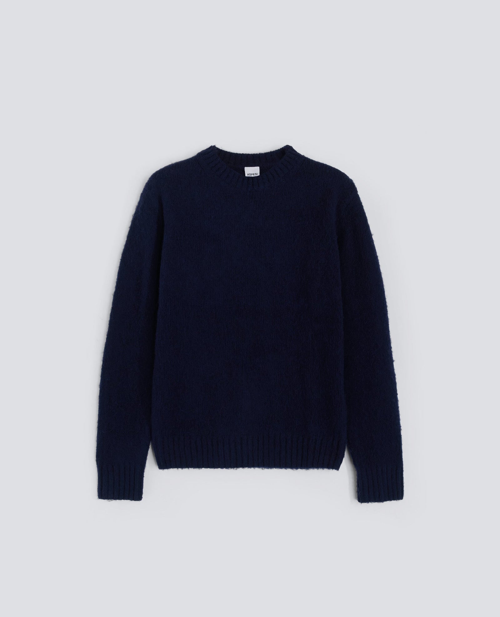 Maglia Girocollo In Lana Shetland