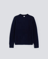Shetland Wool Crewneck Sweater
