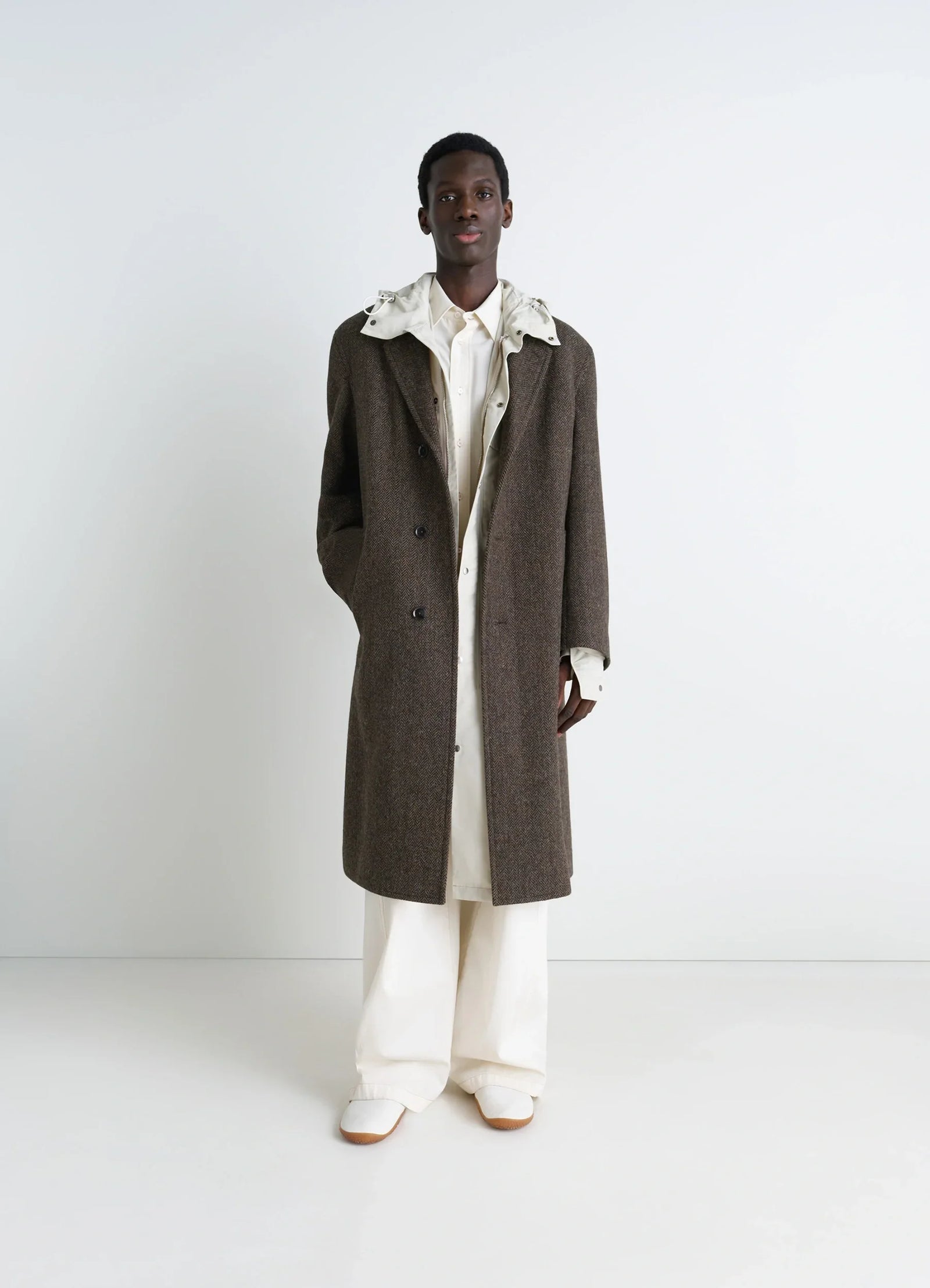 Chesterfield Coat In Tweed