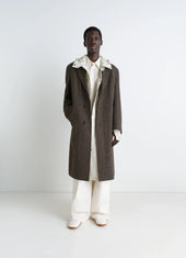 CHESTERFIELD COAT IN TWEED