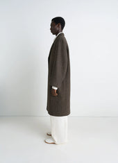Chesterfield Coat In Tweed