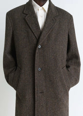 Chesterfield Coat In Tweed