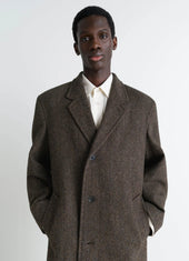 Chesterfield Coat In Tweed