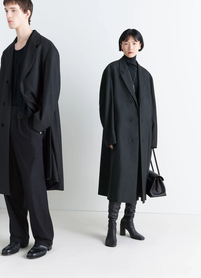 SOFT CHESTERFIELD COAT IN CASHMERE