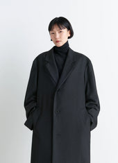 Soft Chesterfield Coat In Cashmere