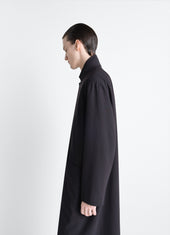 Soft Suit Coat In Wool Crepe
