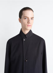 Soft Suit Coat In Wool Crepe