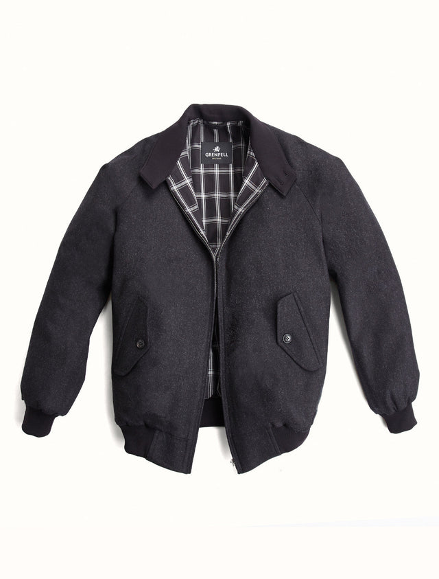 Harrington Merino Wool Black