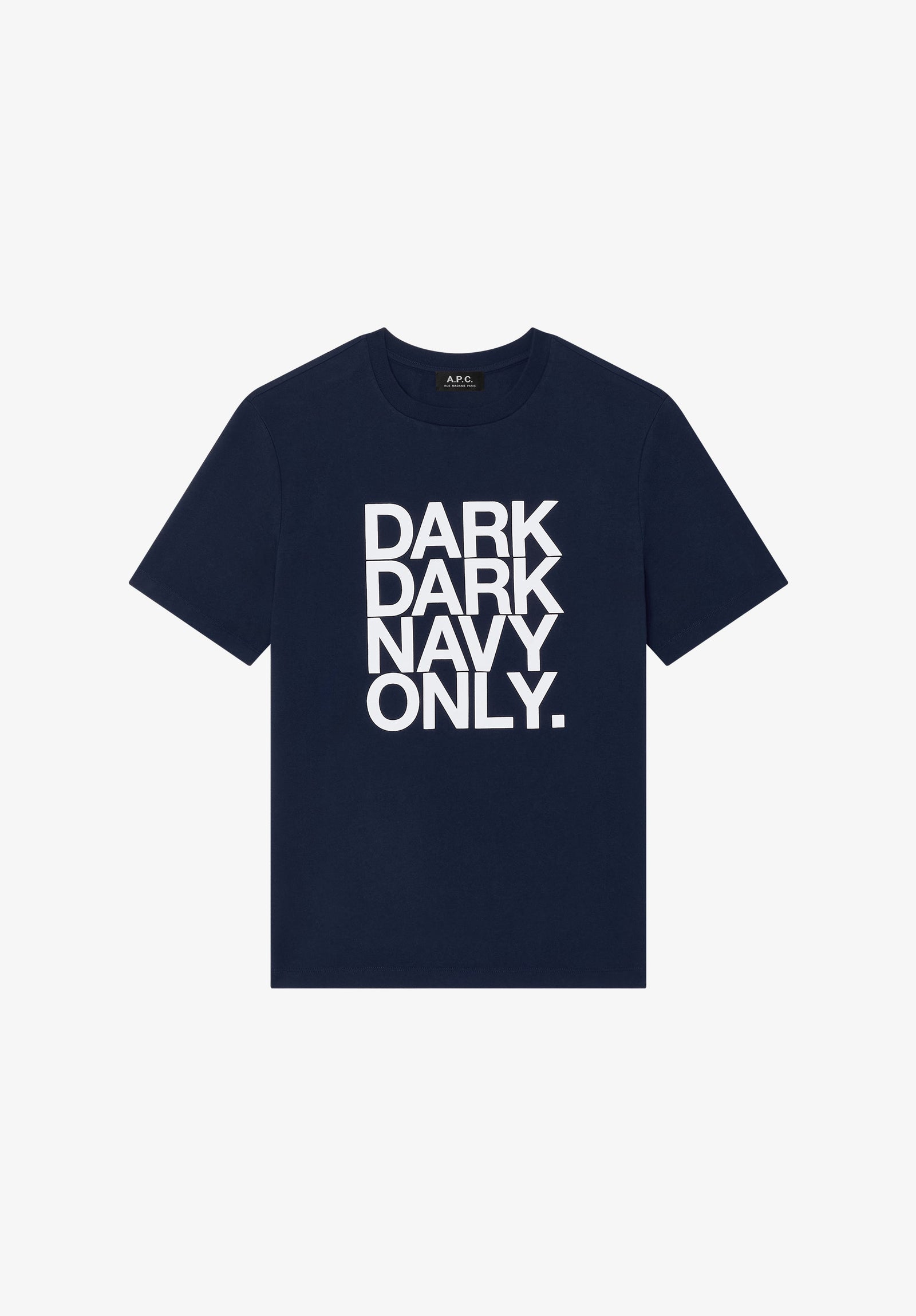 Dark dark navy only T-shirt (M)
