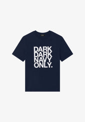 Dark dark navy only T-shirt (W)