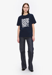 Dark dark navy only T-shirt (W)
