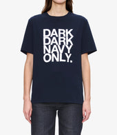 Dark dark navy only T-shirt (W)
