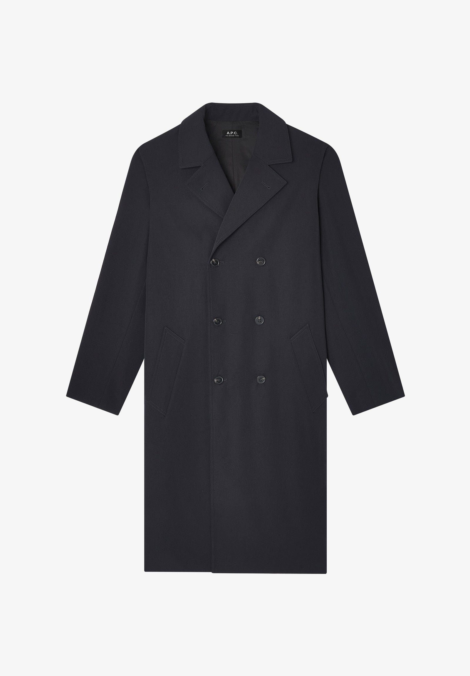 Double-breasted coat