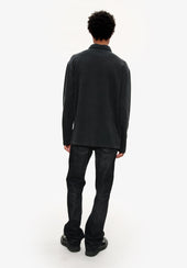 Long-sleeve unisex polo shirt (M)