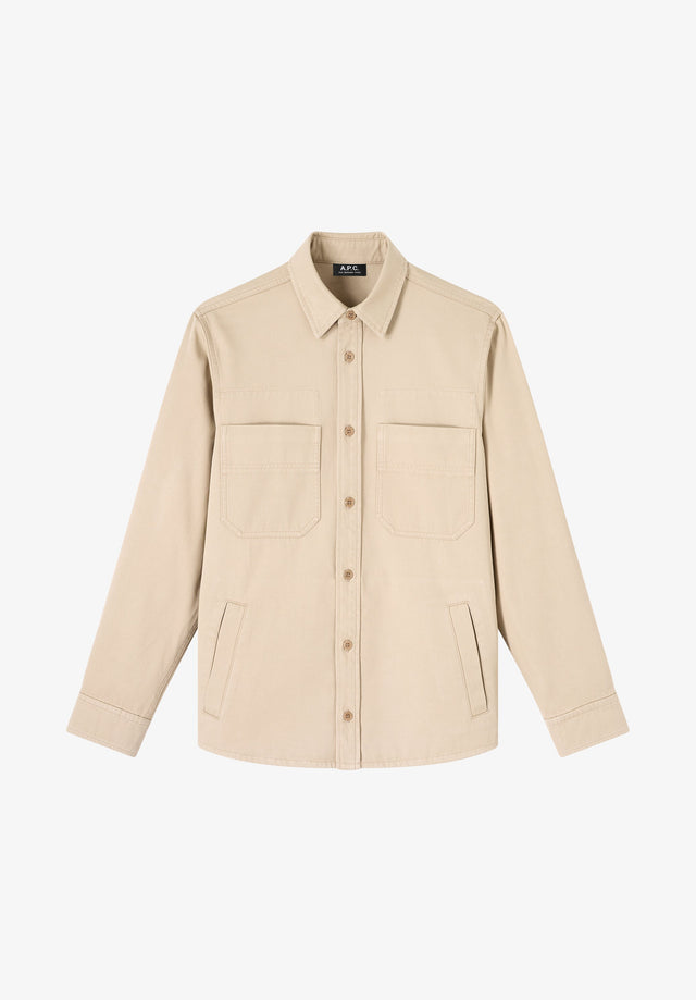 Veste beige esprit workwear