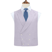 Hayward Lilac Wave Silk Waistcoat