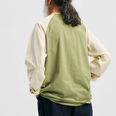 Colour Block Raglan T Shirt