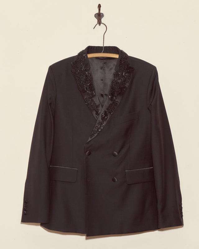 Beaded Connaught Tuxedo Jacket