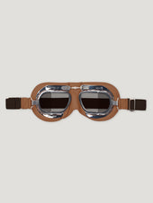 Dark Tan CB Tinted Driving Goggles