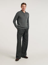 Grey Flannel Oxford Bags