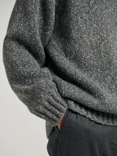 Dark Grey Oversized Chunky Knit