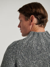 Dark Grey Oversized Chunky Knit