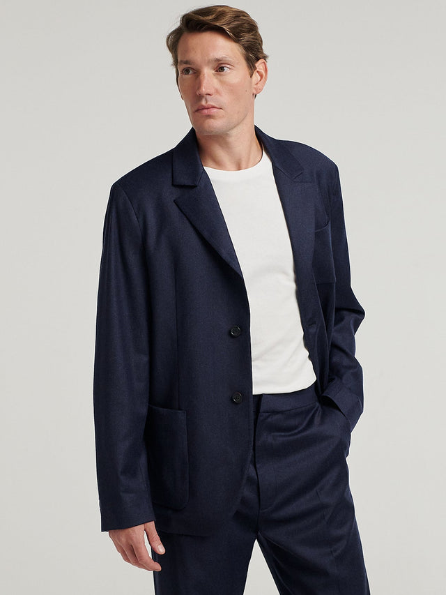 Blue Travel Jacket