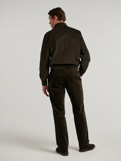 Dark Brown Cord Trousers