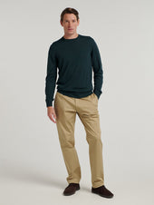Green Travel Sweater