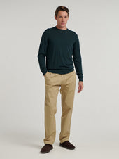 Green Travel Sweater