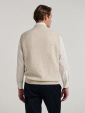 Natural Knit Waistcoat