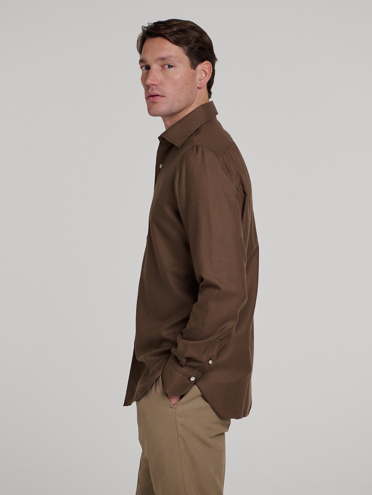 Cashmere Hand Finish Shirt