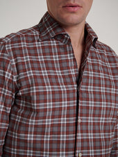 Grey Comfort Hand Finish Shirt