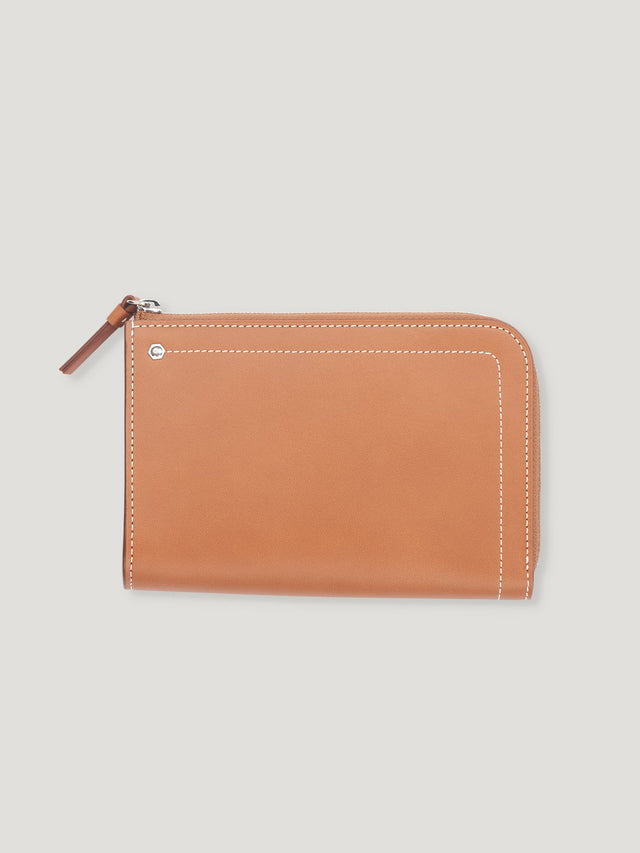 Tan Hex Half Medium Wallet 1904