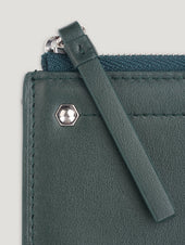 Dark Green Hex Half Medium Wallet 1945