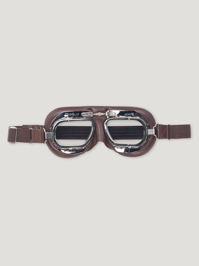Brown CB Driving Goggles