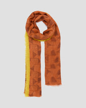 Coral Terracota Scarf