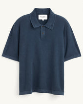 Knit Polo - Navy