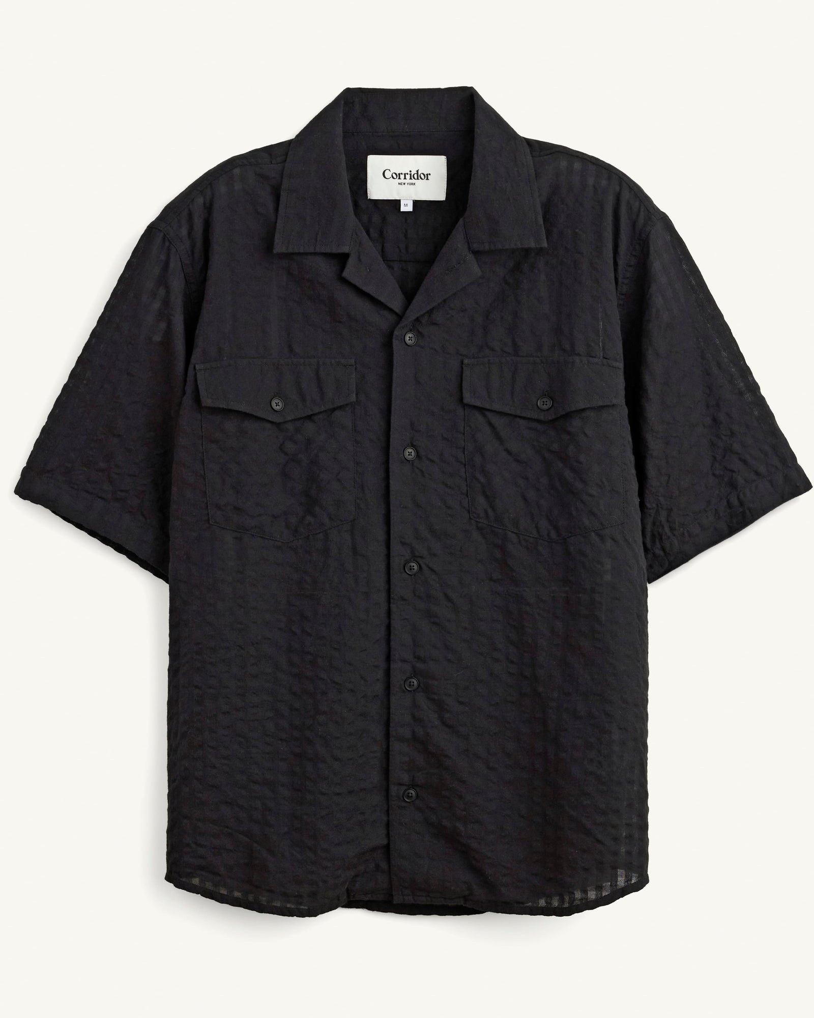 Windowpane Check SS - Black