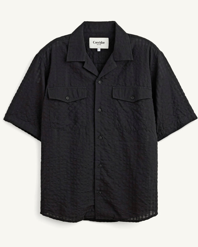 Windowpane Check SS - Black