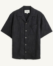 Paisley Embroidery SS - Black