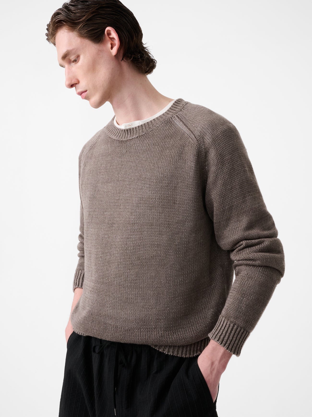 Coste Knit In Flax