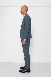 Fixed Waistband Cotton Linen Trouser