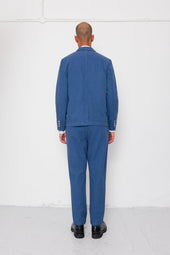Cotton Linen Trouser Woad