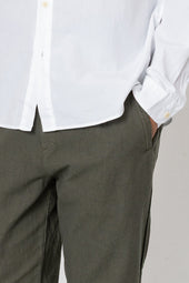 Cotton Linen Trouser Dark