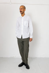 Cotton Linen Trouser Dark
