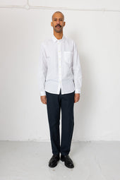 Fixed Waistband Cotton Linen Trouser Soft