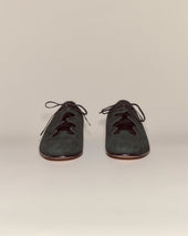 Suede County Clare Shoes - Green