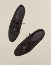 Suede County Clare Shoes - Green